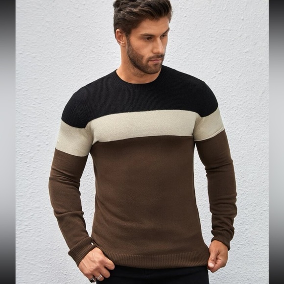 Colorblock Sweater ⌚️ - Picture 2 of 4